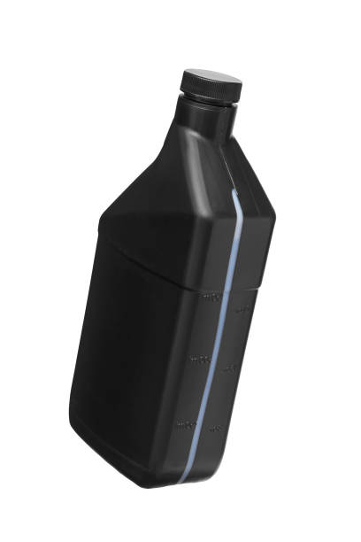 istock Motor Oil Bottle On White 2164262412