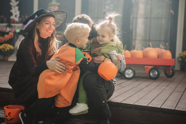 istock Halloween party at home 2164264766