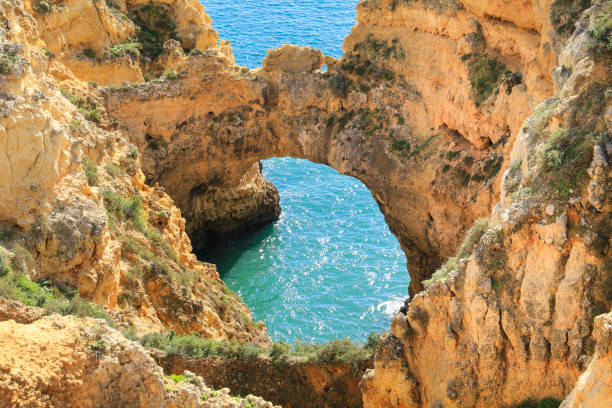istock Natural features, cliffs and limestone formations of Ponta da Piedade 2164264976