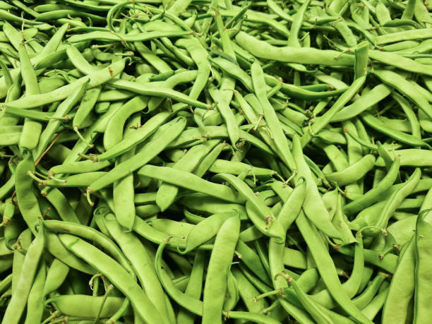 istock Organic vegetables bean at store 2164267125