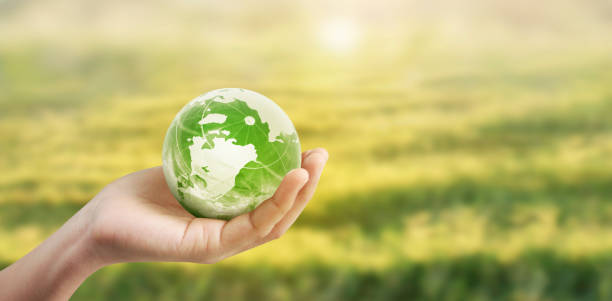 istock Globe ,earth in human hand, holding. Earth image provided by Nasa 2164284088