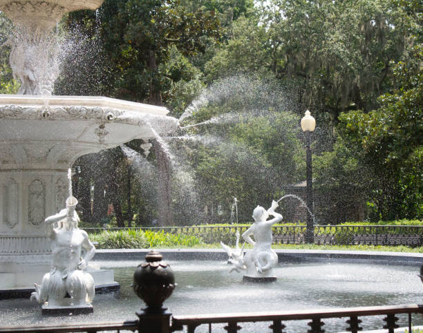 istock Forsyth Park Fountain 2164284737