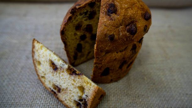 istock Traditional chocolate panettone known as chocottone 2164288103