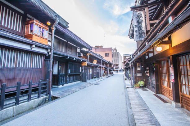 istock Hida Takayama, Gifu Prefecture: Old Townscape 2164303230