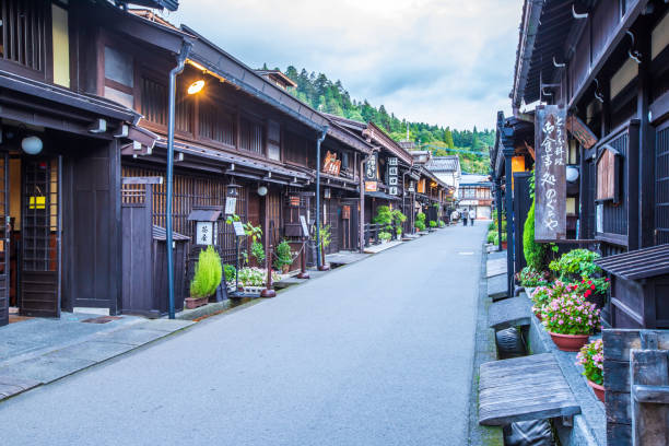 istock Hida Takayama, Gifu Prefecture: Old Townscape 2164303374