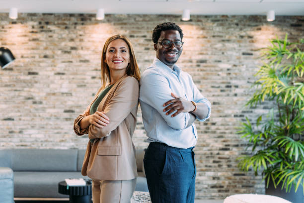 Business people in the office.