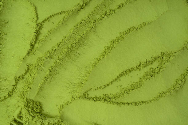 istock Matcha tea, matcha powder as a background. 2164316094