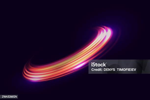 Line Light Move Light Trail Of Movement And Traffic Light Line Speed Rays Effect Stock ...