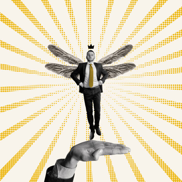 istock The concept of leadership and self-confidence. 2164326400