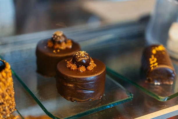 Desserts On The Confectionary Counter