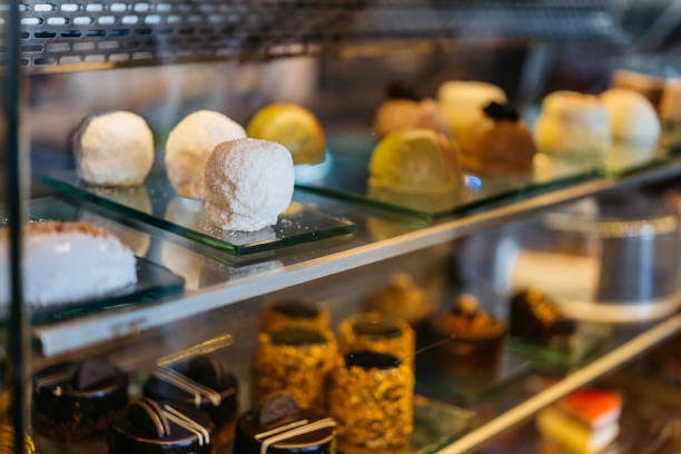 Desserts On The Confectionary Counter
