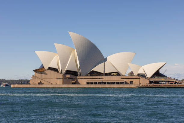 Sydney, July 28, 2024. The Sydney Opera House is a multi-venue performing arts centre in Sydney, New South Wales, Australia and is located on the foreshore of Sydney Harbour.