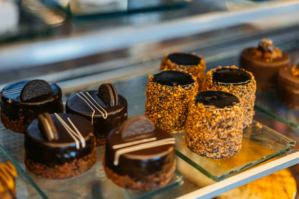 Desserts On The Confectionary Counter