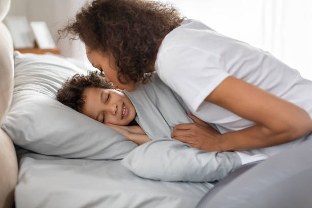 istock Tender Moment Between Loving Mother and Child During Morning Routine 2164343172