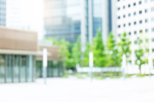 istock Blurred city in background 2164344163