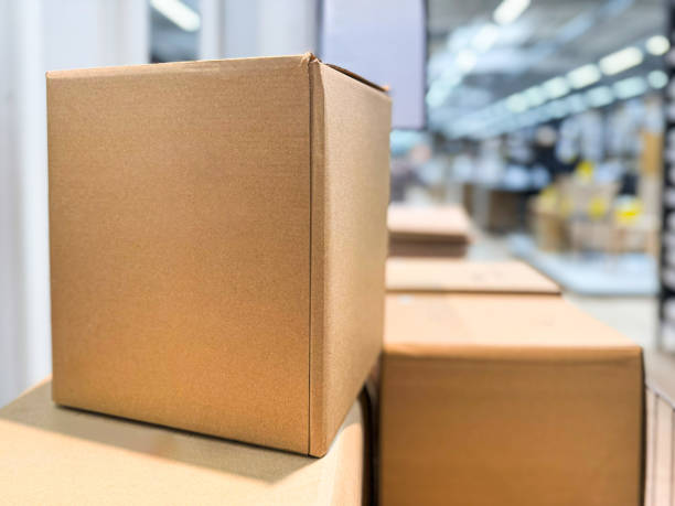 istock Carton Boxes Ready Mock up on store 2164356878
