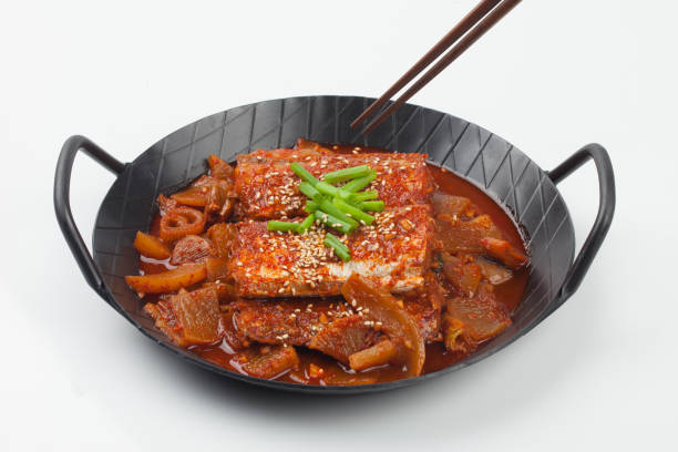 istock A side dish of seasoned and simmered cutlassfish. 2164358435