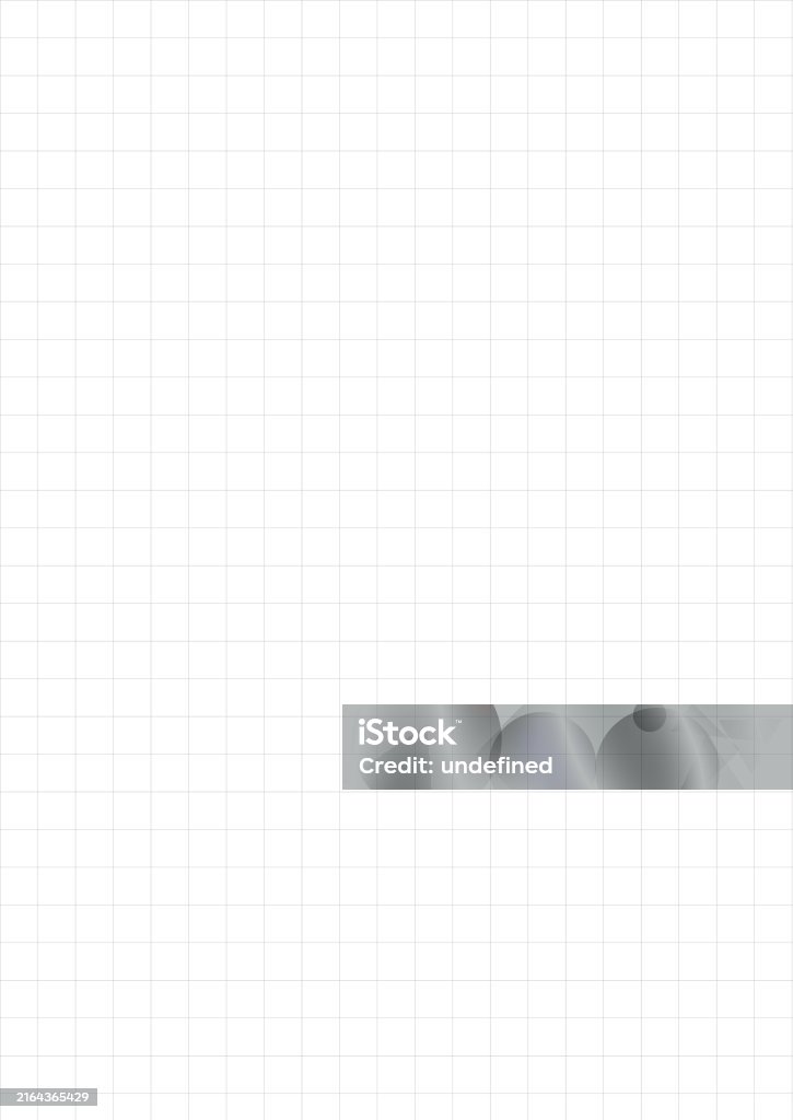Graph Background Paper Graph Paper Background Vector Illustration Grid Lines Blank Note Paper ...