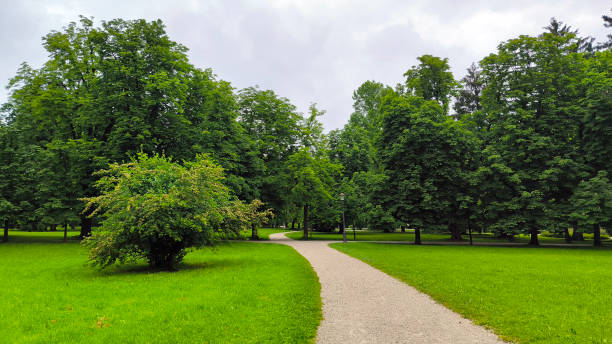 istock spring in Tivoli park in Ljubljana 2164376200