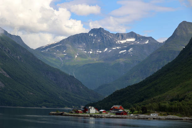 istock Fantastic landscape in Hjorundfjord, Norway 2164378548