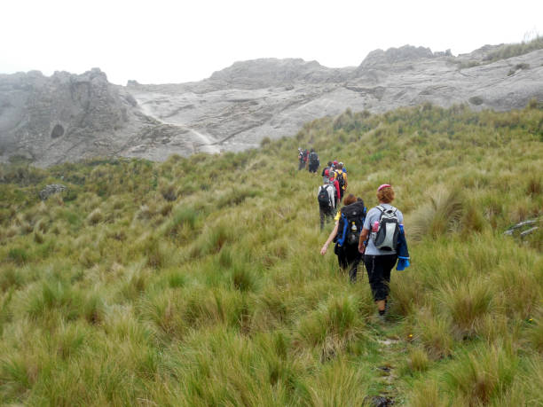 istock People walking in the montain 2164379033