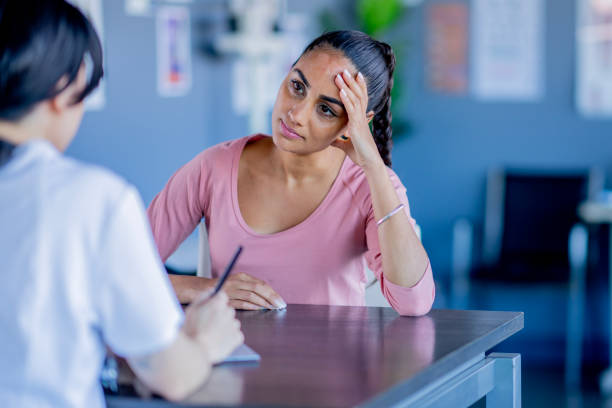 istock Women's Medical Appointment 2164392918