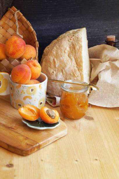 istock Fresh Home Made Apricot Jam 2164396759