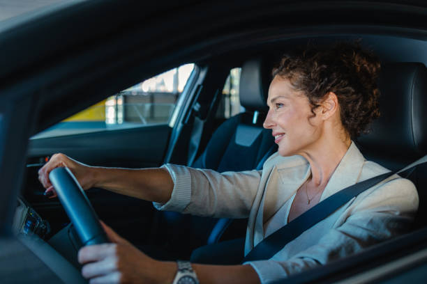 istock Daily commuting by the car 2164406656