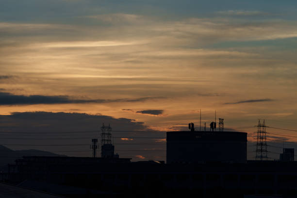 Magic hour and city views