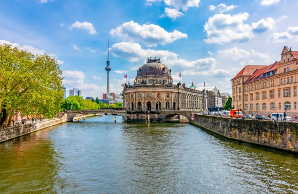 istock Museum island and Spree river, Berlin, Germany 2164445023