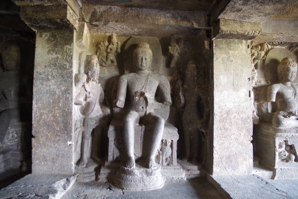 istock Ellora Caves in India 2164454293