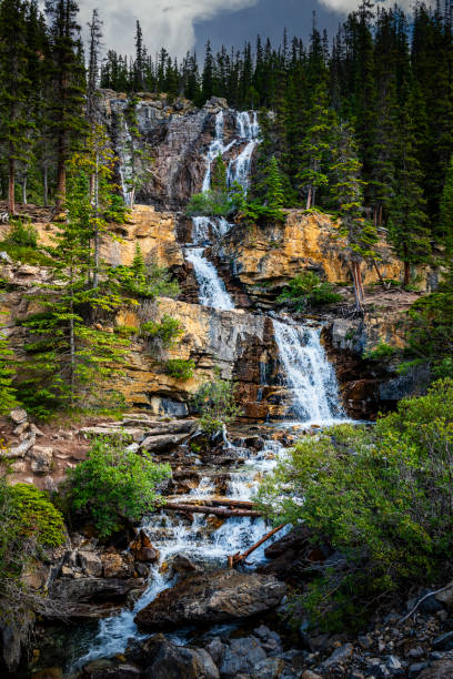 istock waterfall in British Columbia in Canada 2164454534