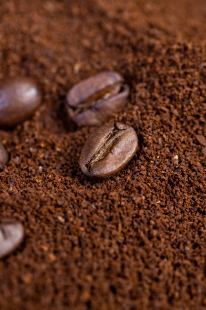 istock natural ground and roasted coffee for making a drink 2164464667