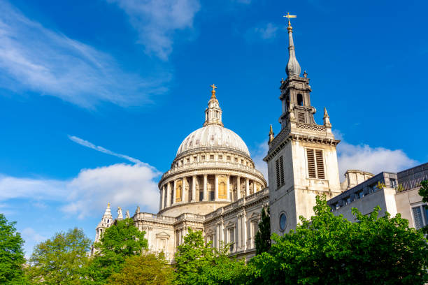 istock St. Paul's cathedral dome in London, UK 2164481781