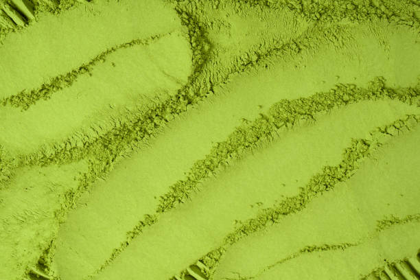 istock Matcha tea, matcha powder as a background. 2164488548