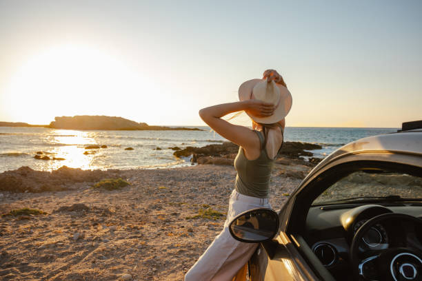 istock Tourist enjoying the view 2164491008