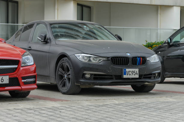 Gaziveren Cyprus 04.29.2024 BMW black matte 1