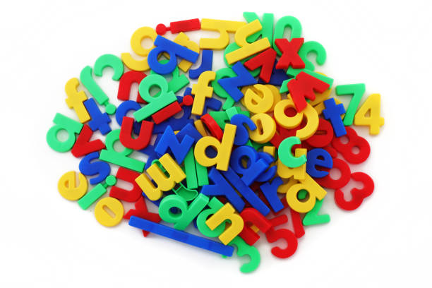 istock Pile of coloured magnetic letters 2164510306