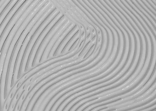 istock Cream cosmetic anti aging texture stroke on white background. 2164511356