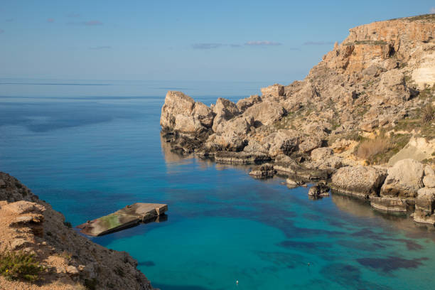 istock Breathtaking Mediterranean Views: Malta & Gozo's Azure Waters, Historic Cliffs, and Coastal Landscapes in Golden Light – Canon 6D Mark II 2164518314