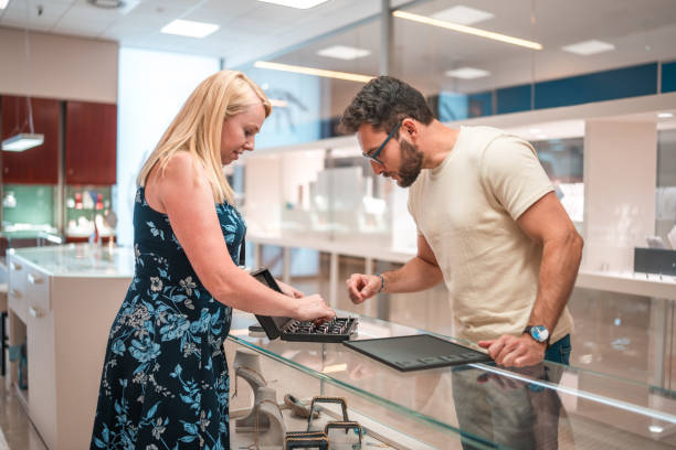 istock Hispanic Male Buying an Engagement Ring 2164525975