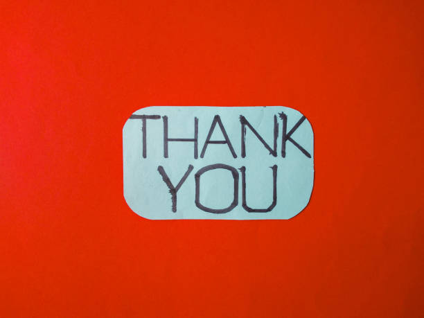 istock Thank you writes on paper note 2164537066