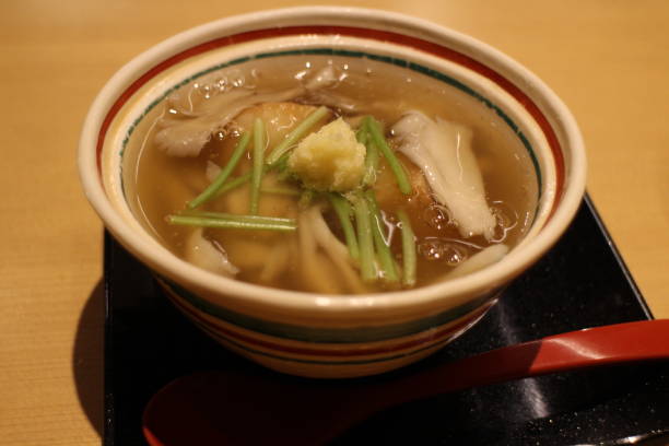 istock Japanese cuisine : Ebiimo (Taro) with ginger sauce in Kyoto, Japan 2164557421