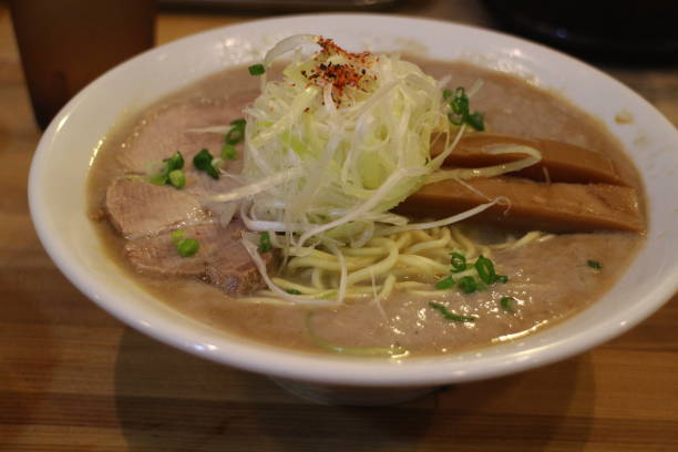 istock Chicken Ramen in Kyoto, Japan 2164558064