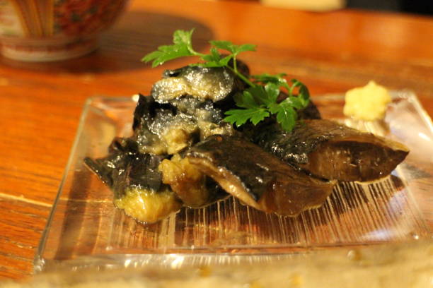 istock Japanese cuisine : Braised herring and eggplant in Kyoto, Japan 2164558449