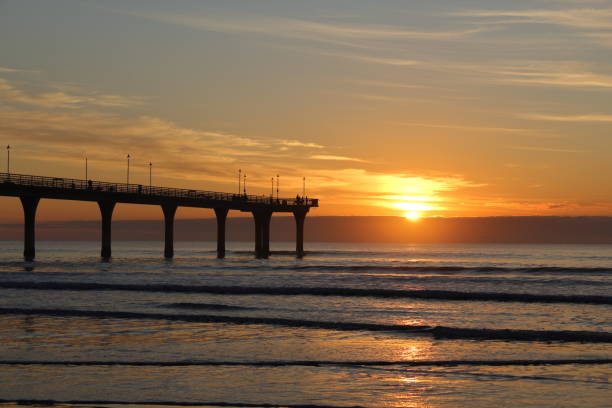 istock Sunrise at the beach 2164563463