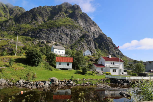 istock Fantastic landscape at Lake Agvatnet-Lofoten, Norway 2164575902