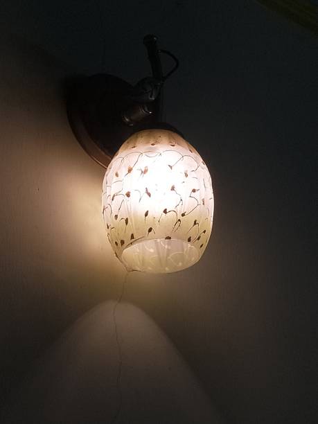istock Artistic night lamp captured at the portrait view 2164580288