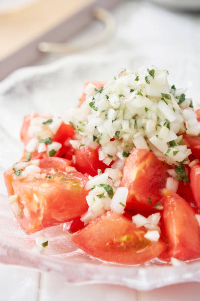 Japanese-style Tomato and Onion Salad