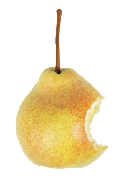 bitten pear